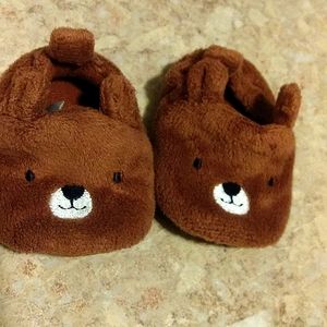 Child of Mine Newborn Bear Slippers